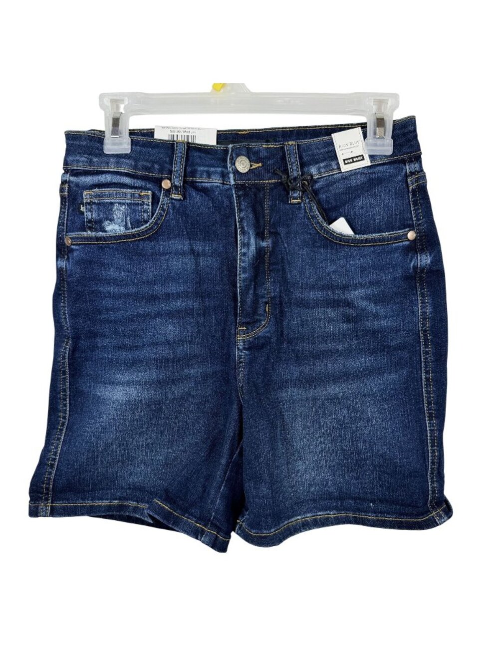 Judy Blue High-Waist Tummy Control Cool Denim Shorts Medium NWT